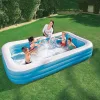 ⁦בריכה מלבנית שפה לבנה  54006 Bestway⁩ – תמונה ⁦3⁩