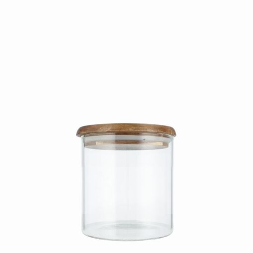 צנצנת זכוכית עם מכסה 800ML
