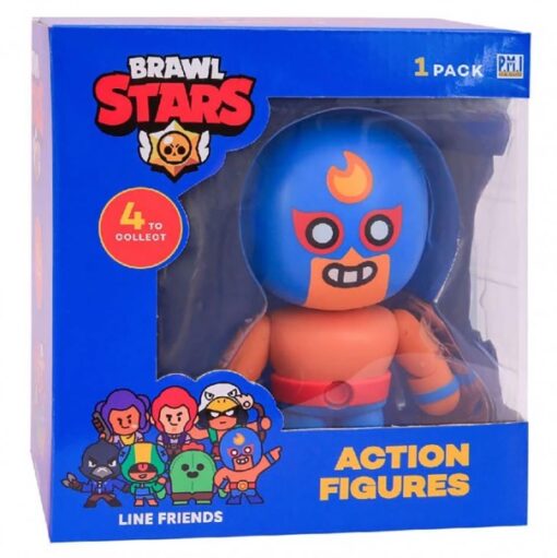 בובת BRAWL STARS בובת בראול סטארס בגודל כ -16.5 ס"מ הכי מדליקה שיש ! דמויות גדולות וצבעוניות , ישנם 4 דגמים במלאי