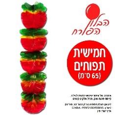 חמישיית תפוח נפתח לקישוט הסוכה