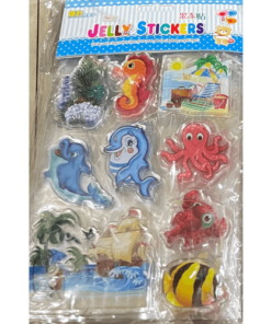 מדבקות ג'לי חיות ים