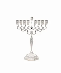 חנוכיה מעוצבת כסופה
