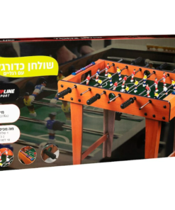 שולחן כדורגל על רגליים מעץ - 18 שחקנים