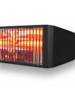 תנור אינפרא אדום + שלט | דגם BOSTON premium 2000W | שחור מט