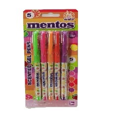 5 עטי ג'ל ריחניים מנטוס