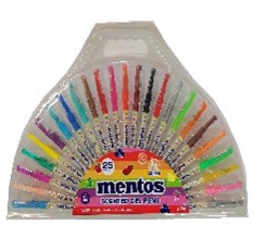 25 יח' עטי ג'ל ריחניי מנטוס