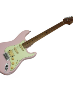 גיטרה חשמלית בסגנון FENDER VINTAGE - צבע ורוד