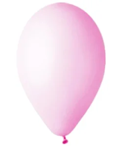 חבילת בלונים בצבע ורוד בייבי פסטל