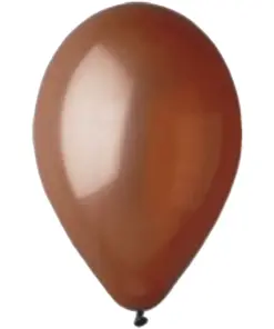 חבילת בלונים בצבע חום פסטל