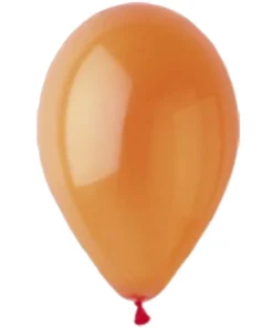 חבילת בלונים בצבע כתום קריסטל