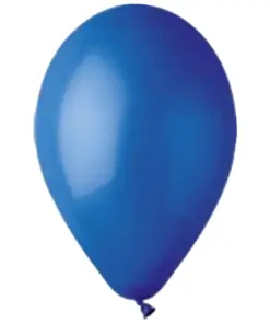 חבילת בלונים בצבע  כחול כהה פסטל