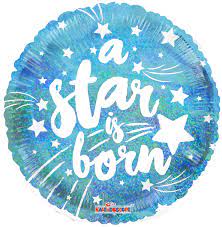 בלון מיילר 18"- A STAR IS BORN