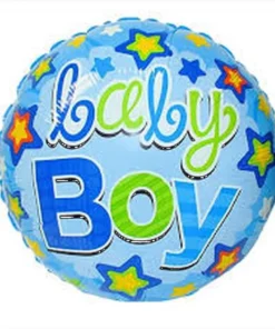 בלון מיילר כוכבים 18"- BABY BOY