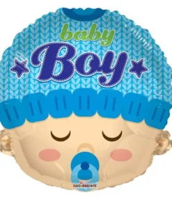 בלון מיילר ראש 18"- BABY BOY