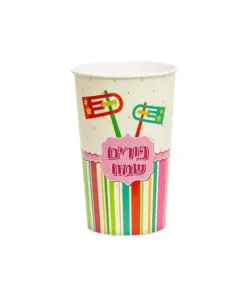 דלי פופקורן 12/17 ס”מ -פורים שמח דגם ברקוד