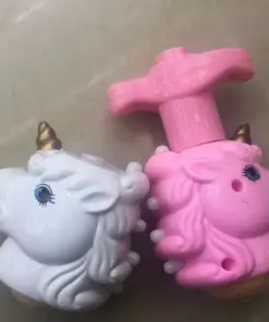 סביבון חד קרן אורות וקולות דהירה