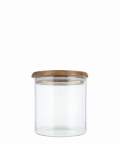 צנצנת זכוכית עם מכסה 800ML