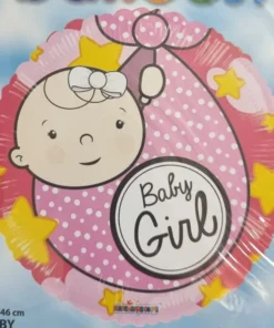 בלון מיילר 18"- BABY GIRL