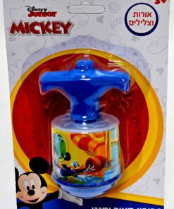 סביבון מיקי מאוס וחבריו מבית דיסני עם אורות ושירים