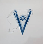 שרשרת דגל בד 4 מטר