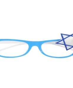 משקפיים ישראל מגן דוד בצד כולל סוללות