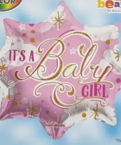 בלון מיילר 20"- I'TS A BABY GIRL