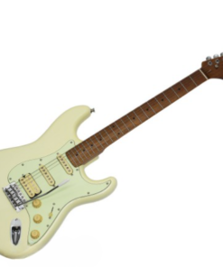 גיטרה חשמלית בסגנון FENDER VINTAGE - צבע לבן