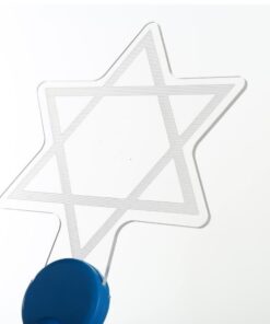 שרביט אור מגן דוד ישראל כולל סוללות