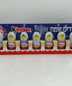 חנוכיית שוקולד מבית קינדר - מתנה מתוקה לערב הדלקת נרות