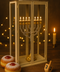 בית חנוכייה מפואר וענק – דגם על־גדול 91×24.5×55 ס