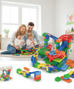 מבוך גולות ערכת הרכבה – 152 חלקים | משחק חשיבה ובנייה מאתגר