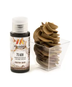 צבע מאכל ג'ל - חום אדמה