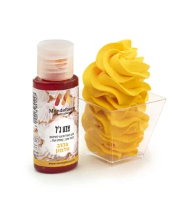צבע מאכל ג'ל - צהוב חלמון