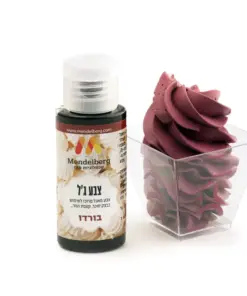 צבע מאכל ג'ל - בורדו