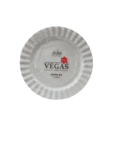 צלחת VEGAS לבן - 28 ס