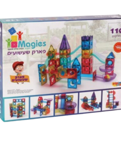 משחק המגנטים האהוב - פארק שעשועים 110 חלקים