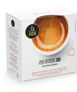 קפסולות JOE קרים בטעם וניל - 100 יח'
