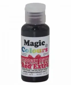 צבע מאכל ג'ל אדום אקסטרה MAGIC COLOURS