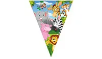 שרשרת דגלים בעיצוב ספארי 2.9 מ'