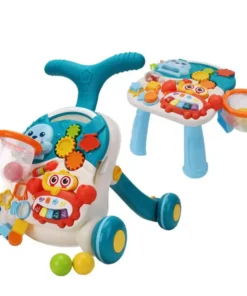 הליכון + שולחן פעילות 2 ב 1 אור ומנגינה