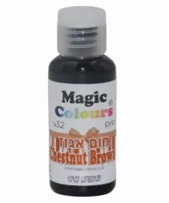 צבע מאכל ג'ל חום אגוז MAGIC COLOURS