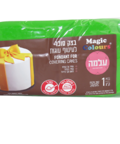 בצק סוכר עלמה 1 ק"ג ירוק