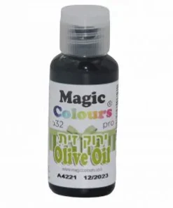 צבע מאכל ג'ל ירוק זית MAGIC COLOURS
