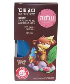 בצק סוכר כחול מסוג עלמה 150 גרם