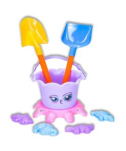 דלי תמנון 5 חלקים לים