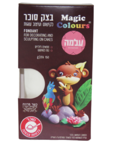 בצק סוכר לבן מסוג עלמה 150 גרם