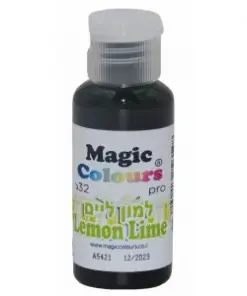 צבע מאכל ג'ל למון ליים MAGIC COLOURS