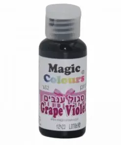 צבע מאכל ג'ל סגול ענבים MAGIC COLOURS