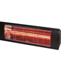 תנור חימום אינפרא TITAN WIDE 2000W – מוגן מים צבע שחור