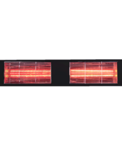 תנור חימום אינפרא TITAN 3000W – מוגן מים צבע שחור